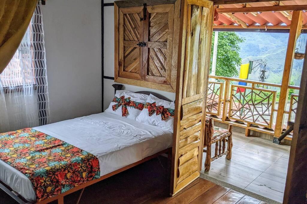 El Encanto Mountain Cabin Salento Exteriör bild