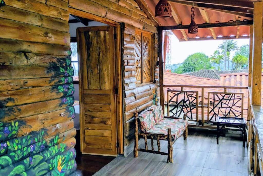 El Encanto Mountain Cabin Salento Exteriör bild